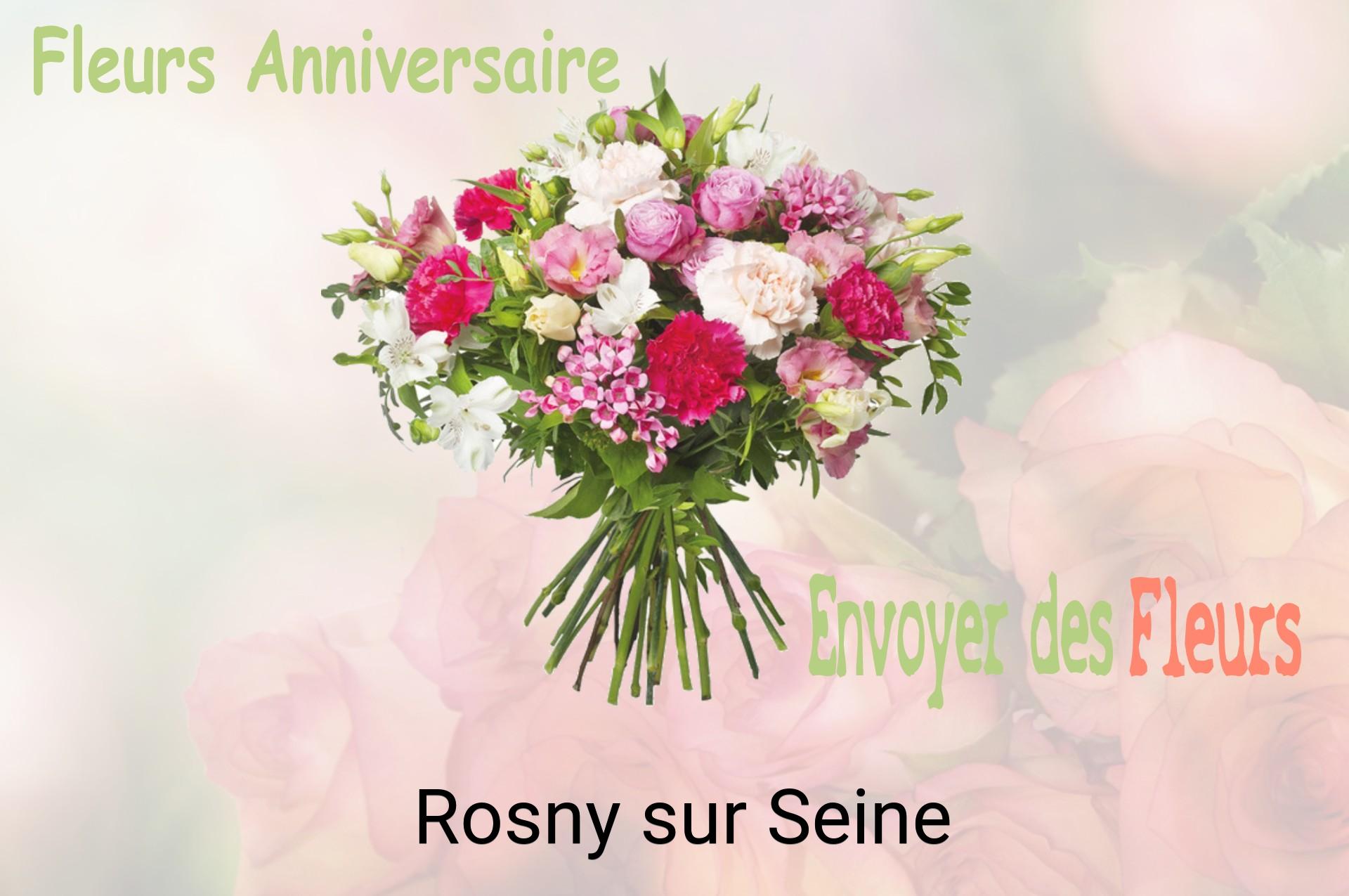 Bouquet de fleurs d’anniversaire livré à Rosny-sur-Seine