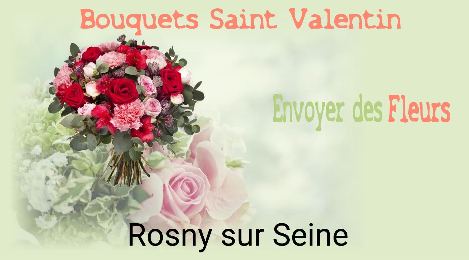 Roses de Saint-Valentin livrées à Rosny-sur-Seine